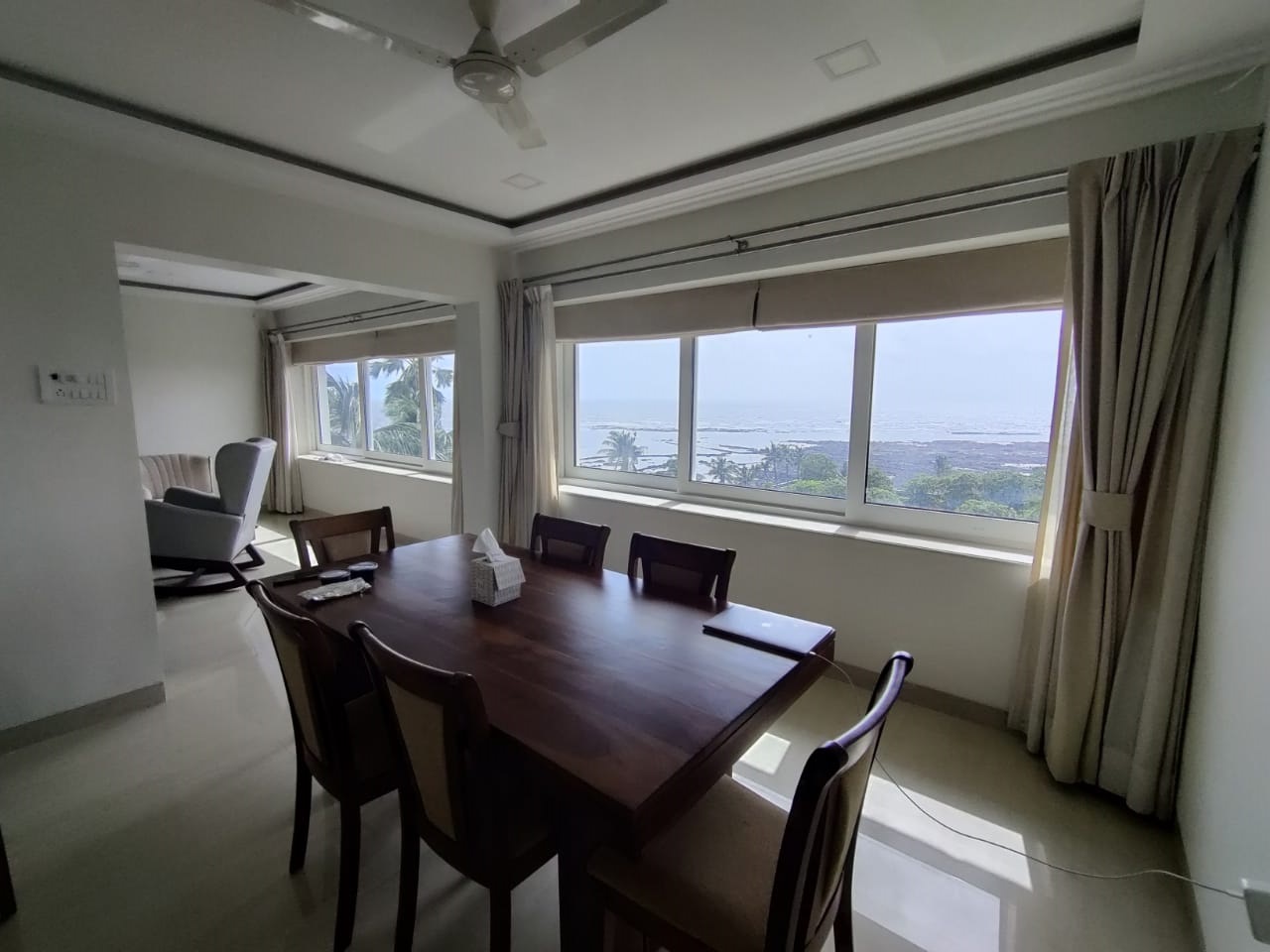 3 BHK Apartment for Rent in Carter Road Mumbai