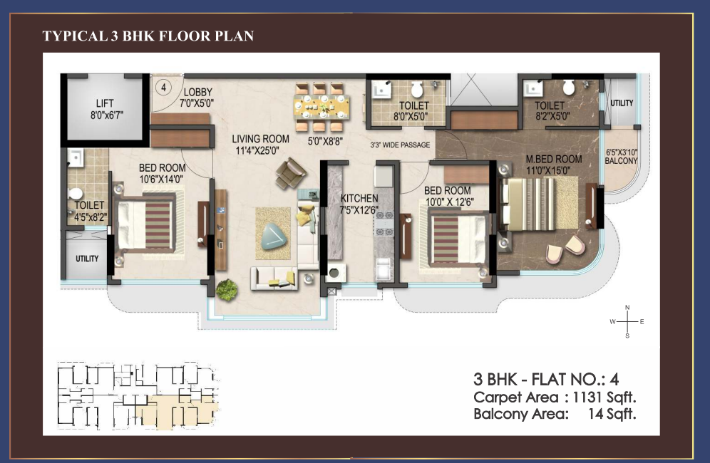 3 BHK Apartment for Sale in Phirozshah Mehta Road Mumbai