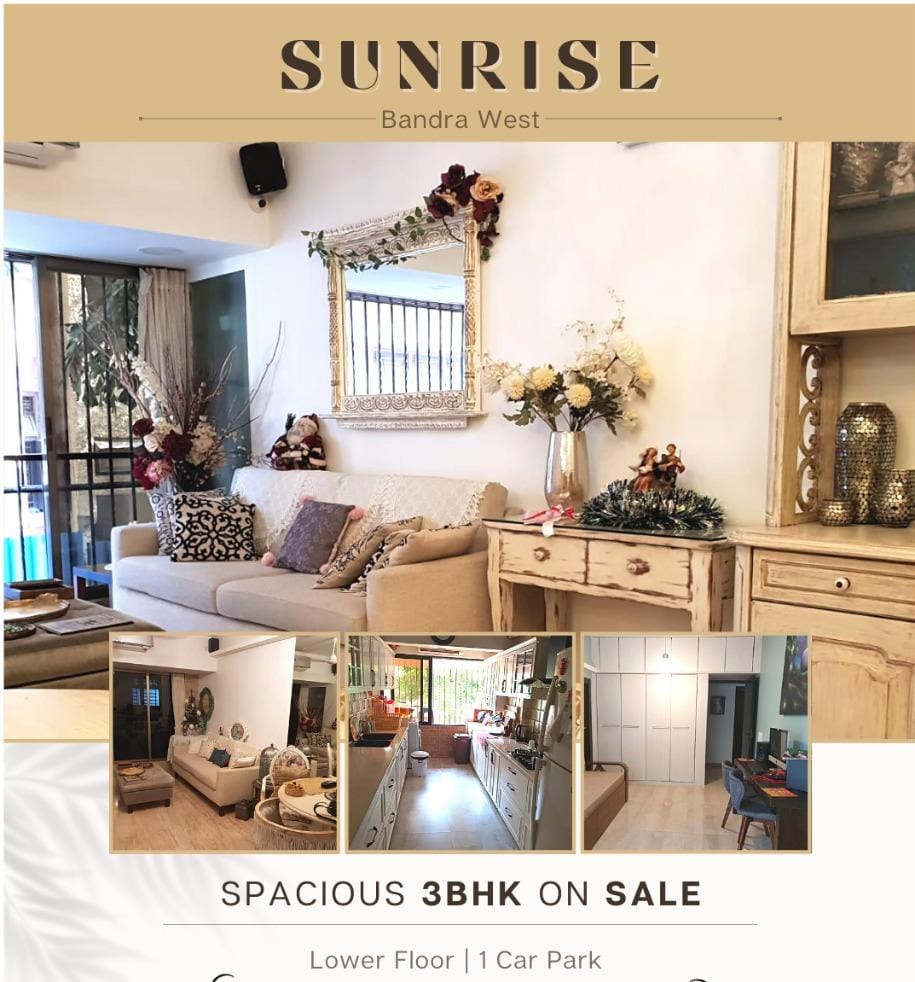 3 BHK Apartment for Sale in Bandra West Mumbai