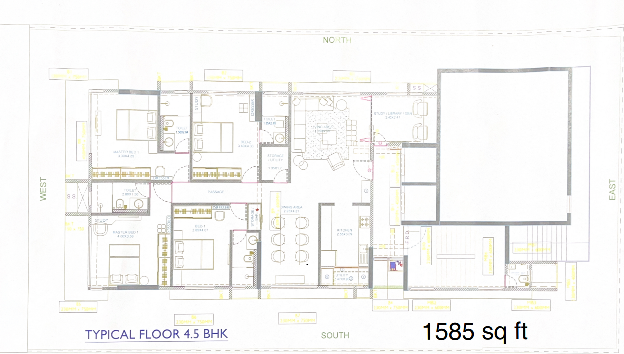 4 BHK Apartment for Sale in Bandra West Mumbai